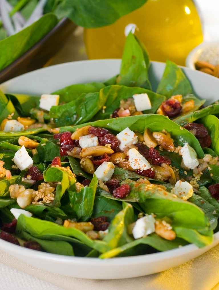 Fall Spinach Salads For Fresh Autumn Meals