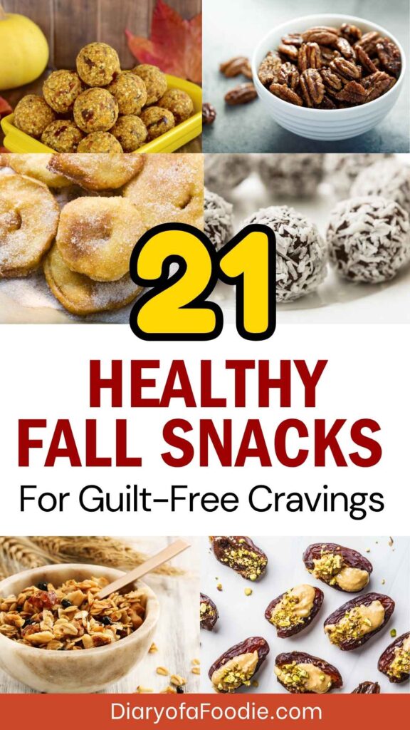 Healthy Fall Snacks For Guilt-Free Cravings