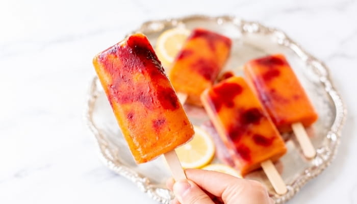 Mango & Chamoy Popsicles