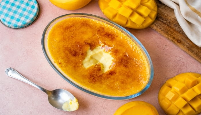 Mango Crème Brûlée