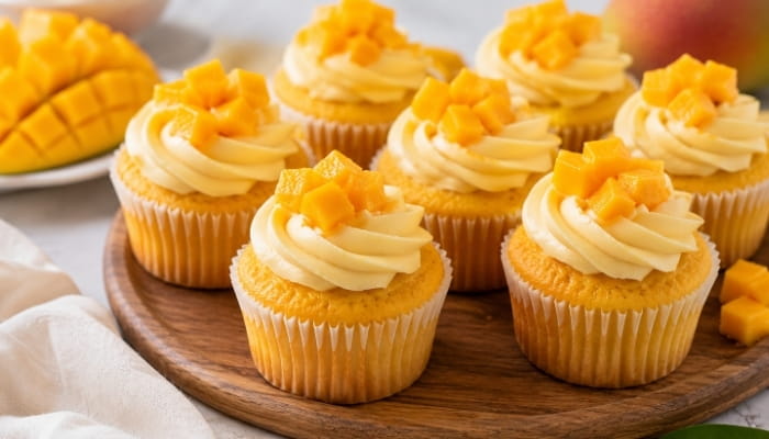 Mango Cupcakes