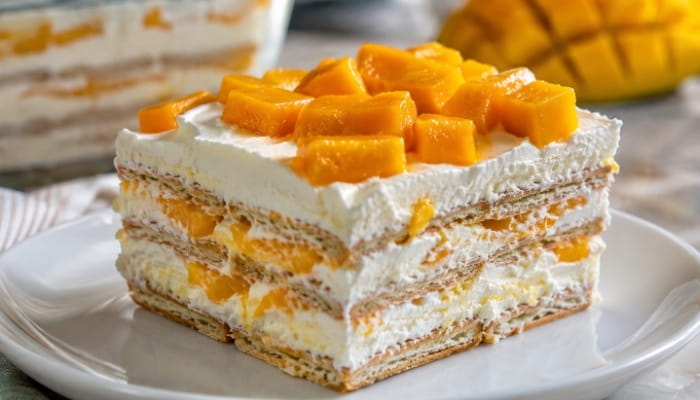Mango Icebox Cake