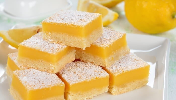 Mango Lemon Bars