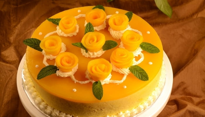 Mango Mousse Cake