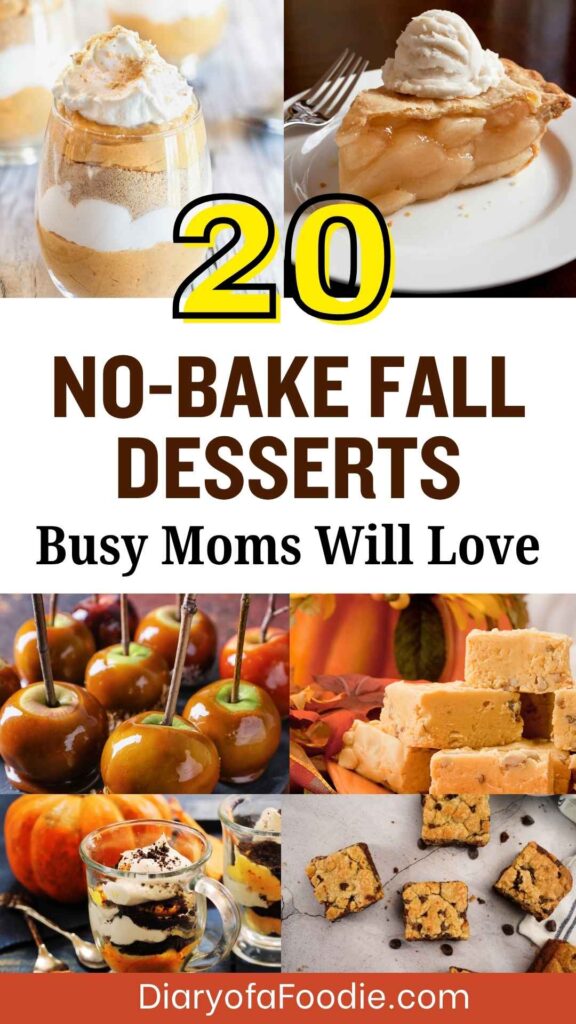No-Bake Fall Desserts Busy Moms Will Love