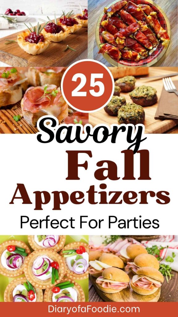 Savory Fall Appetizers Perfect for Parties