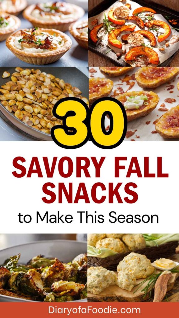 Savory Fall Snacks to Make This Season