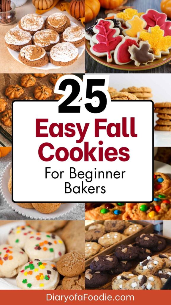 Easy Fall Cookies For Beginner Bakers