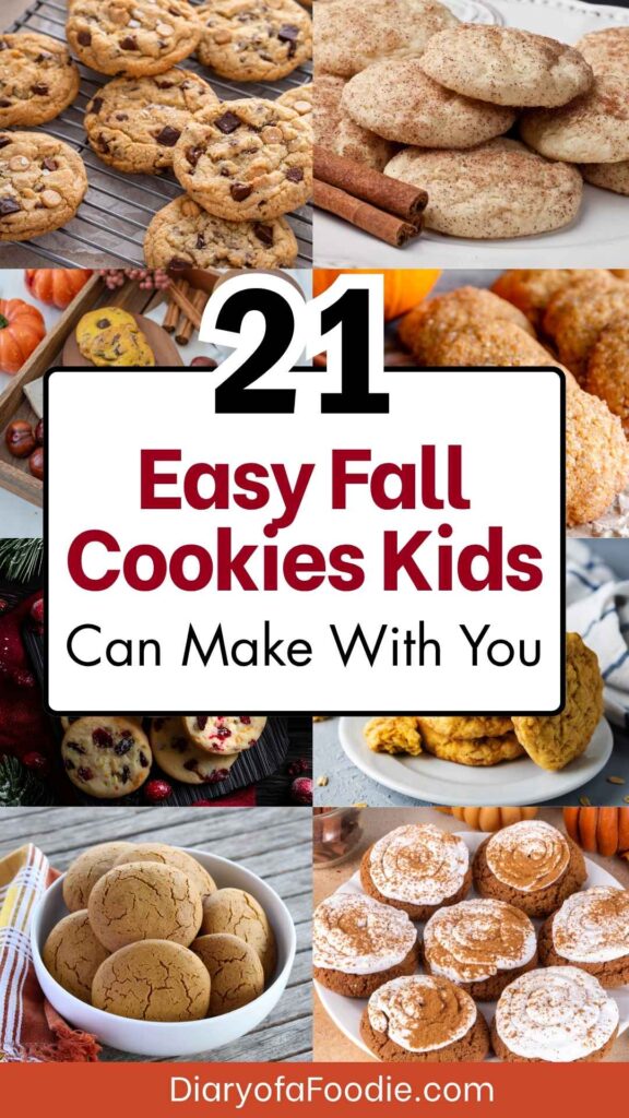 Easy Fall Cookies Kids Can Make With You