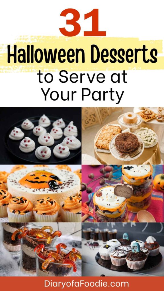 Halloween Desserts to Serve at Your Party