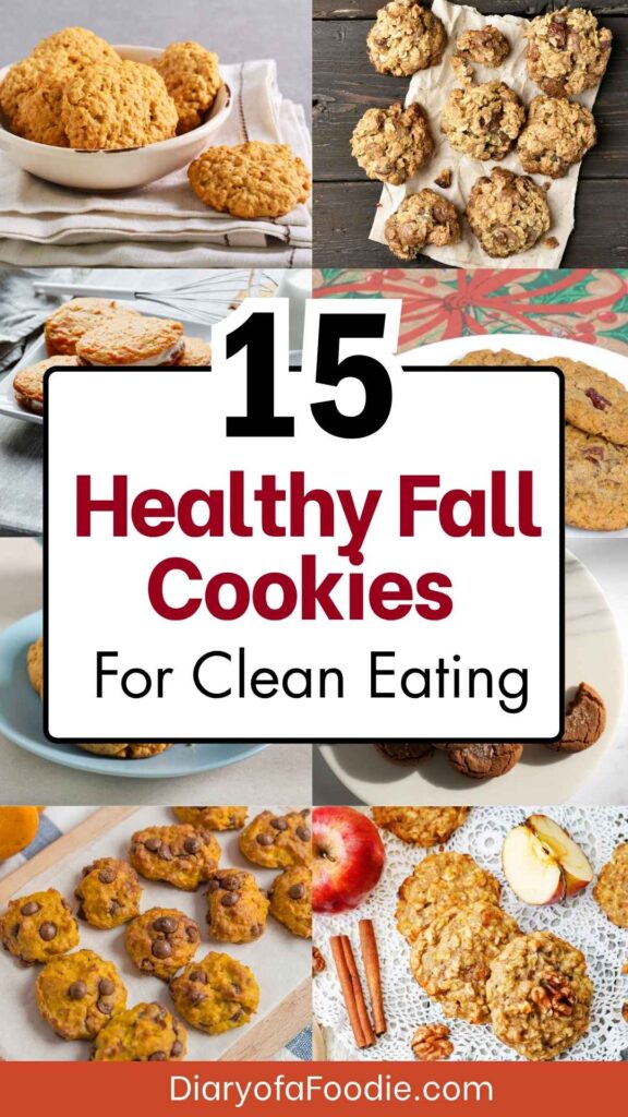 Healthy Fall Cookies For Clean Eating