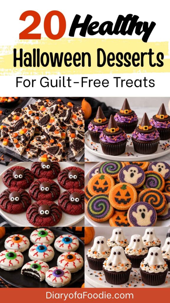 Healthy Halloween Desserts For Guilt-Free Treats