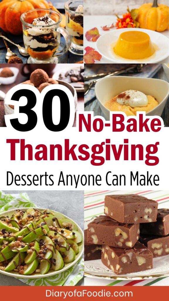 No-Bake Thanksgiving Desserts Anyone Can Make