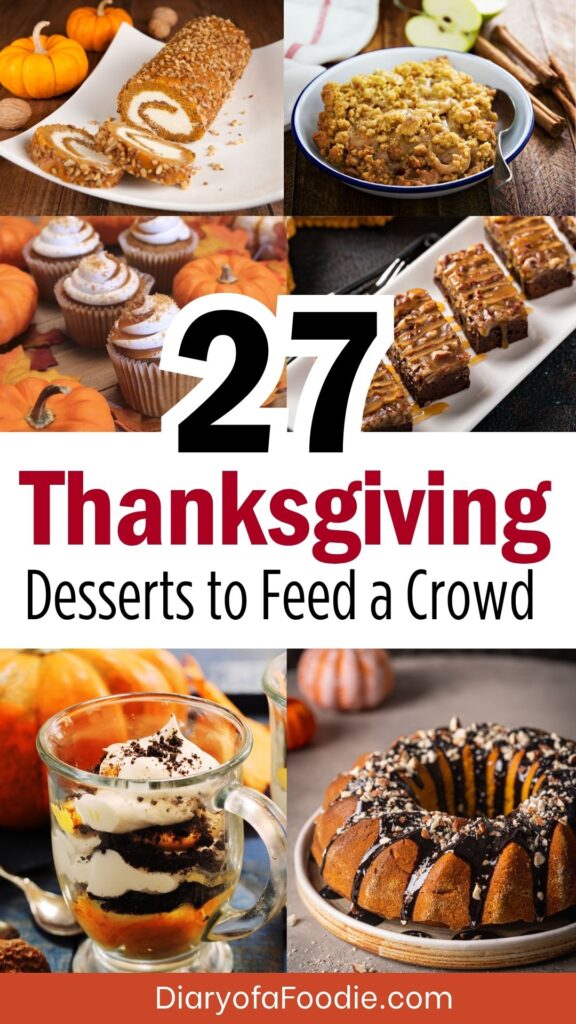 Thanksgiving Desserts to Feed a Crowd